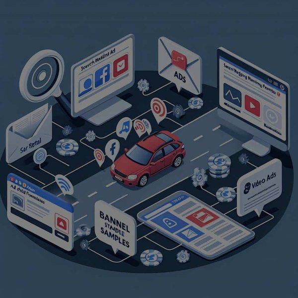 Quels formats de publicité digitale sont les plus efficaces pour une entreprise de location de voitures ?
